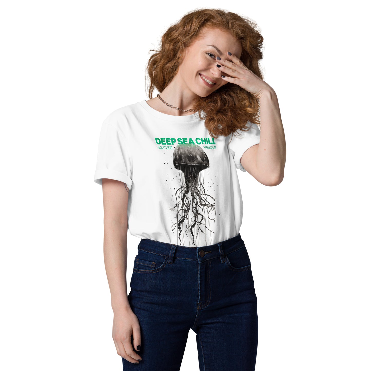 Deep Sea Chill - Unisex organic cotton t-shirt