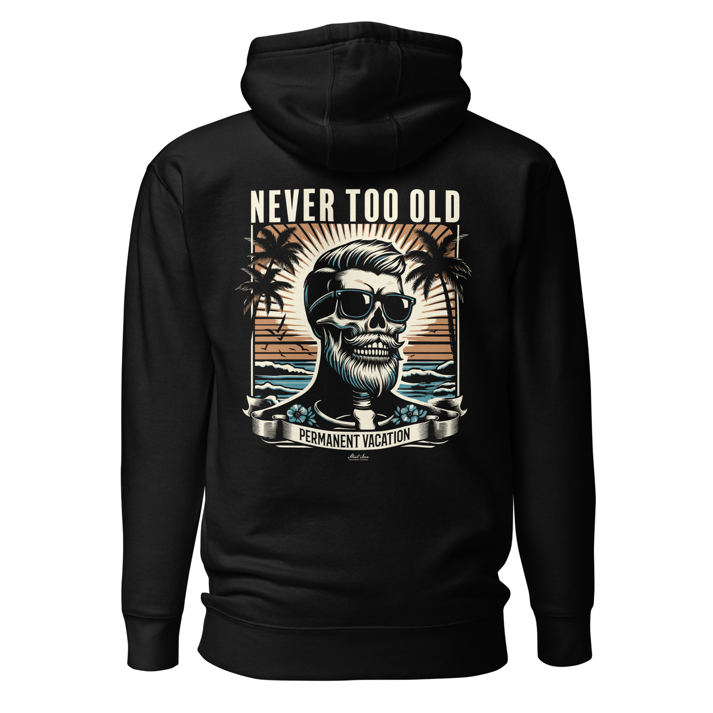 Permanent Vacation - Premium Hoodie mit Back Print