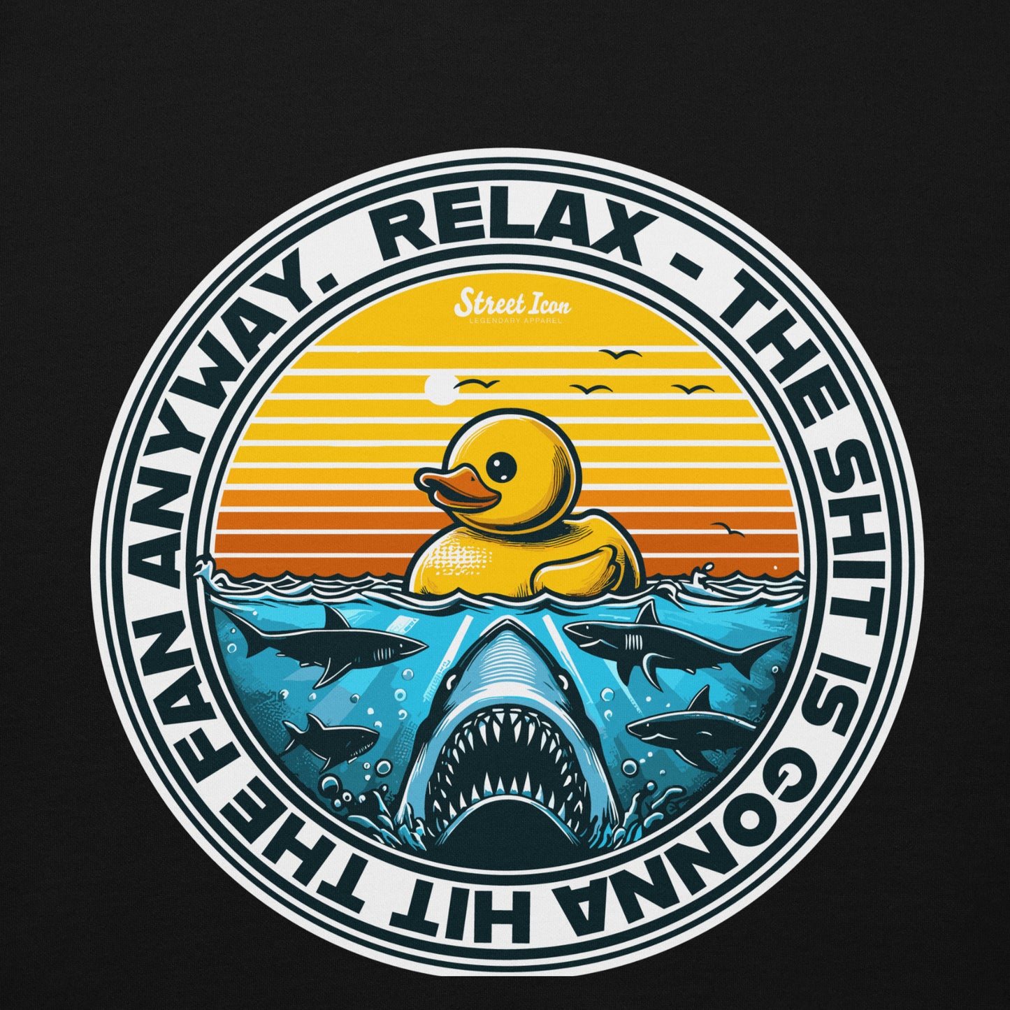 Relax Ducky - Premium Hoodie