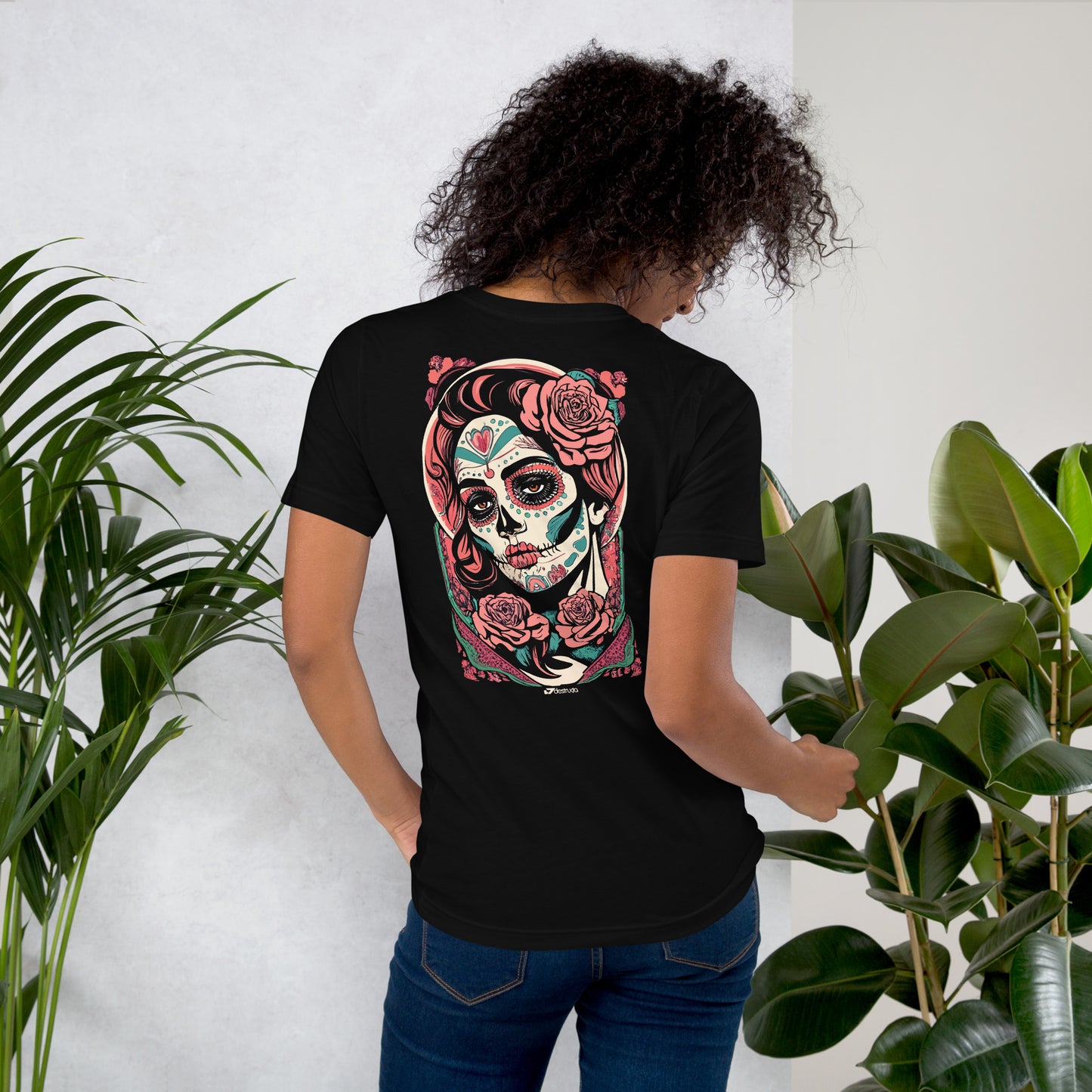 Los Muertos - Impression au dos : T-shirt unisexe