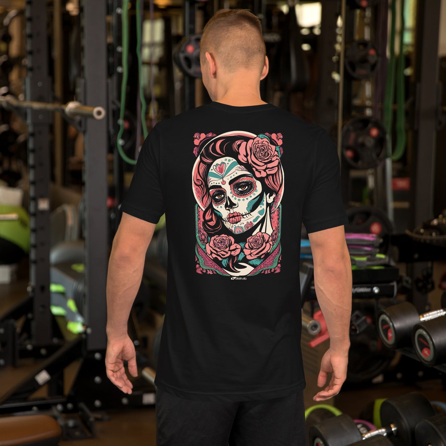 Los Muertos - Impression au dos : T-shirt unisexe