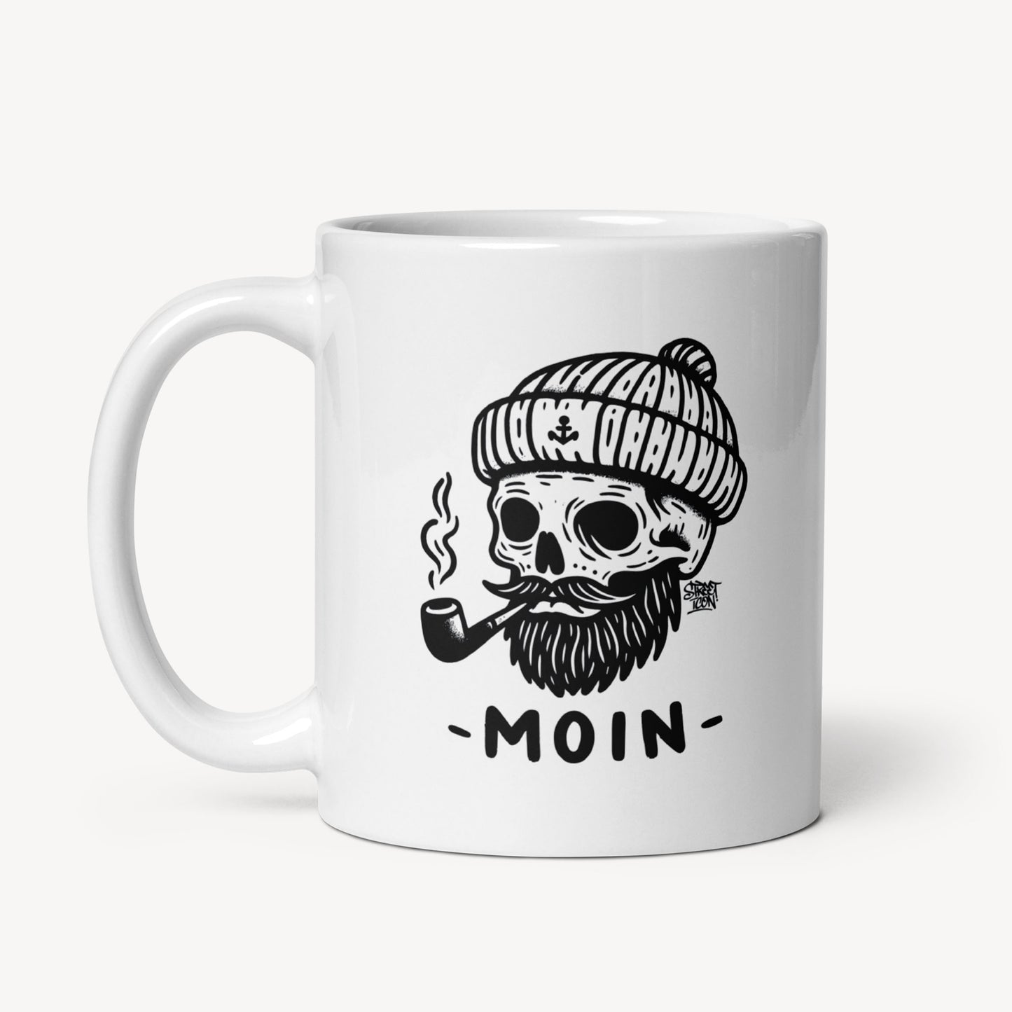 Moin Skull T-Shirt + Tasse