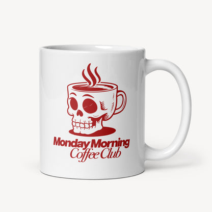 Monday Morning Coffee Club Tasse mit 2-seitigem Print